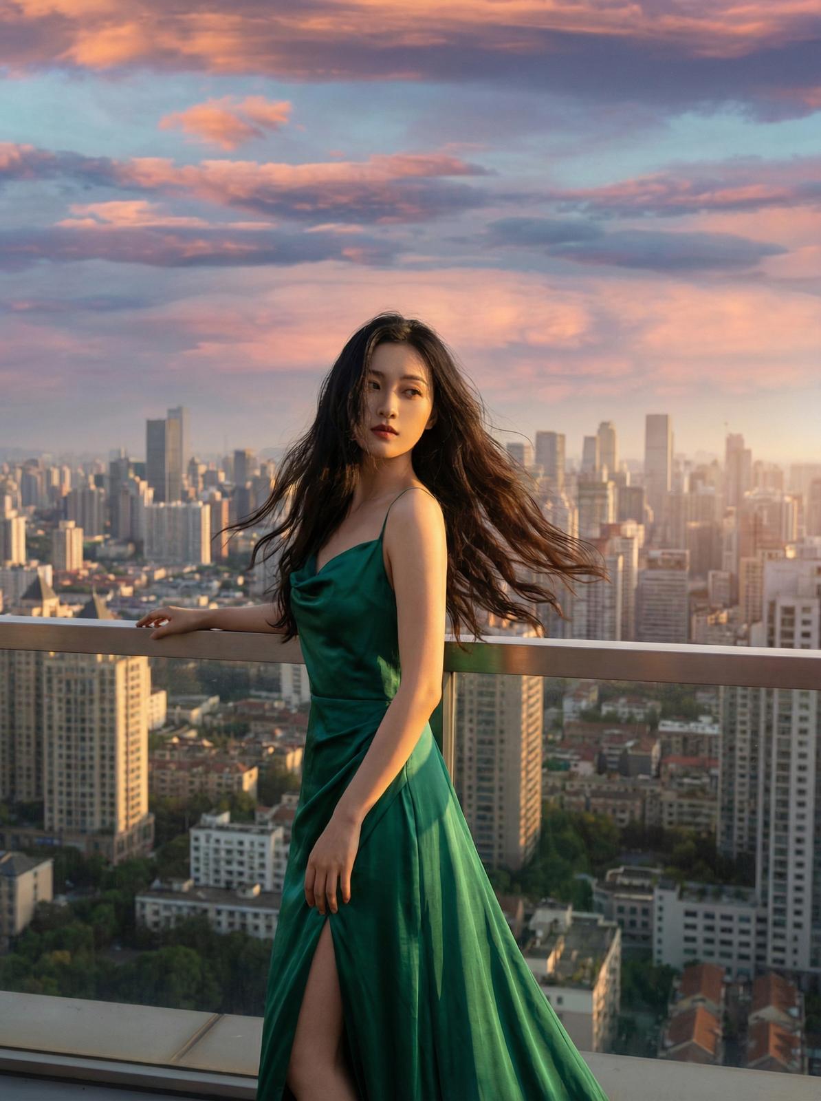 同人动漫城市夜景传媒短片